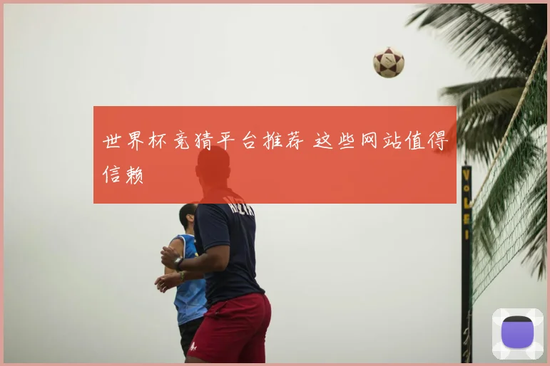 世界杯竞猜平台推荐 这些网站值得信赖